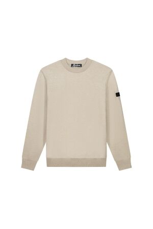 Malelions Malelions mm1-ps24-05 knit sweater Trui 336 taupe