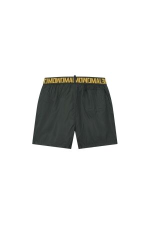 Malelions Malelions mm3-ss24-31 venetian swim shorts Zwembroek 445 dark green/gold