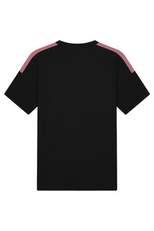 Malelions Malelions ms2-ss24-15 sport fielder t-shirt Print T-shirts 442 black/mauve