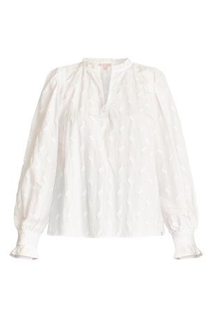 Maicazz Maicazz sp24.20.005 iva T-shirt Lange mouw offwhite