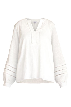 Maicazz Maicazz sp24.20.906 idoor T-shirt Lange mouw offwhite