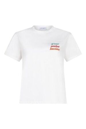 Lofty Manner Lofty Manner pb10 tee salie T-shirt Korte mouw 100 white
