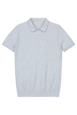 DSTREZZED DSTREZZED mercury short sleeve polo 420026 Poloshirts 646 lt. blue