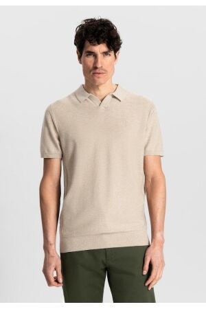 DSTREZZED DSTREZZED mercury short sleeve polo 420026 Poloshirts 262 desert brown