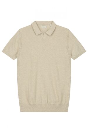 DSTREZZED DSTREZZED mercury short sleeve polo 420026 Poloshirts 262 desert brown