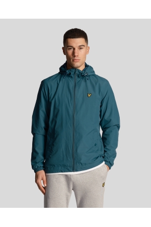 Lyle & Scott Lyle & Scott jk464v zip through hooded jacket Jackets w746 malachite green