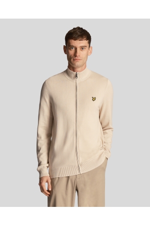 Lyle & Scott Lyle & Scott kn2015v full zip jumper Vest w870 cove