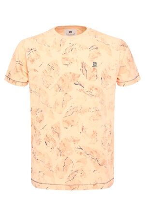 Gabbiano Gabbiano 154529 t-shirt ss Print T-shirts 972 soft peach