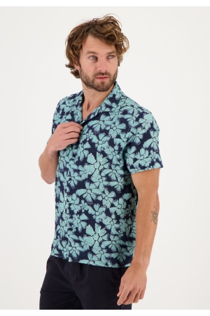 Gabbiano Gabbiano 334546 shirt ss Overhemd 301 navy