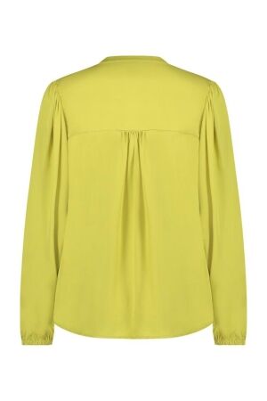 Studio Anneloes Studio Anneloes birdie ls satin blouse 09373 Blouse 2900 lime