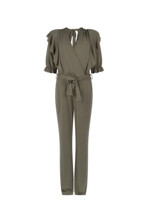 Aaiko Aaiko shenice mod 120 Jumpsuit 180820 safari green2