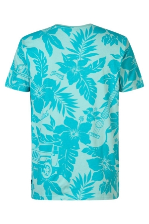 Petrol Petrol m-1040-tsr114 t-shirt ss aop Print T-shirts 5180 aqua