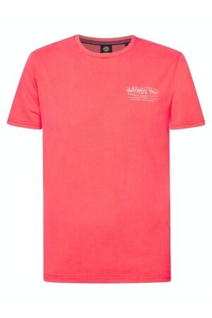 Petrol Petrol m-1040-tsr665 t-shirt ss Print T-shirts 3099 fiery coral