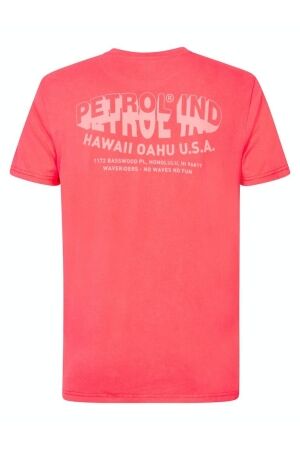 Petrol Petrol m-1040-tsr665 t-shirt ss Print T-shirts 3099 fiery coral