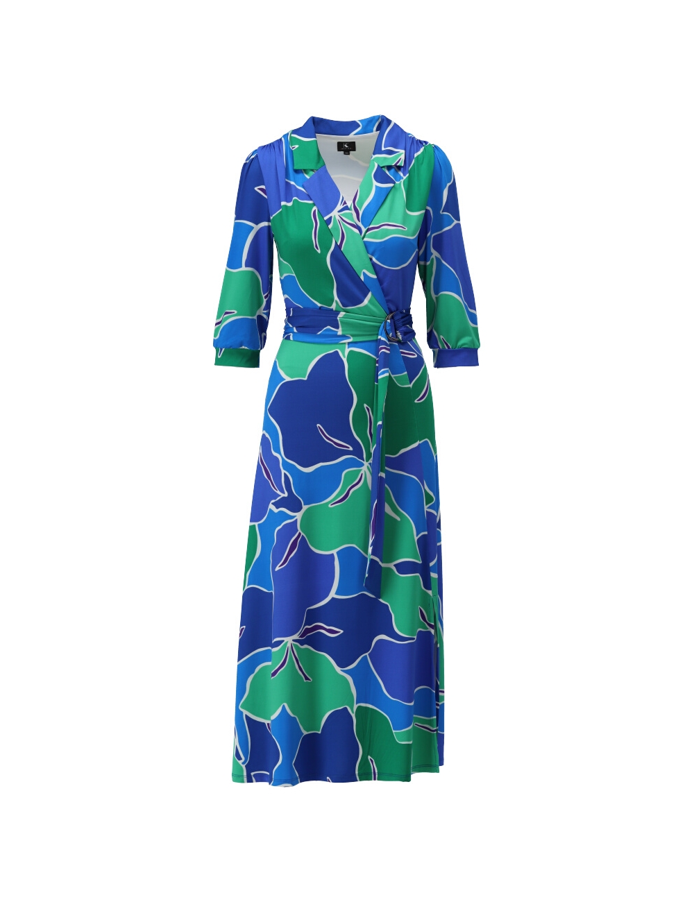 K Design crossover jurk met design y358 Jurk p766