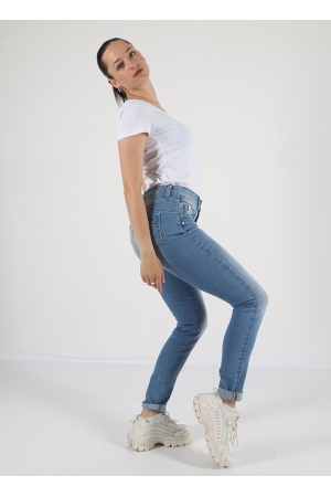 Miracle of Denim Miracle of Denim suzy skinny fit sp24-2012 Skinny fit 3997 admin blue