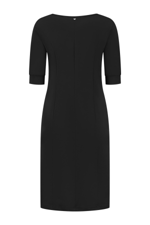 Helena Hart Helena Hart 7591 jurk kira transfer Jurk zwart