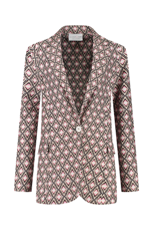 Helena Hart Helena Hart 7531mica blazer jake print mica Blazers kit