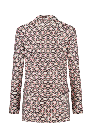 Helena Hart Helena Hart 7531mica blazer jake print mica Blazers kit