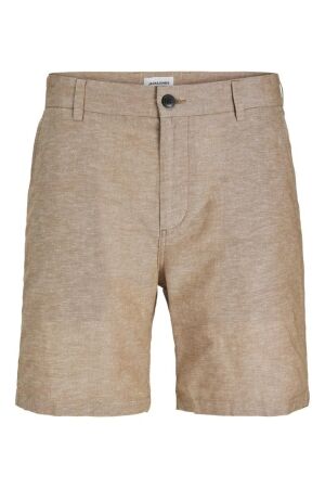 Jack & Jones Jack & Jones jpstace jjsummer linen blend short sn 12248627 Korte broeken rubber melange