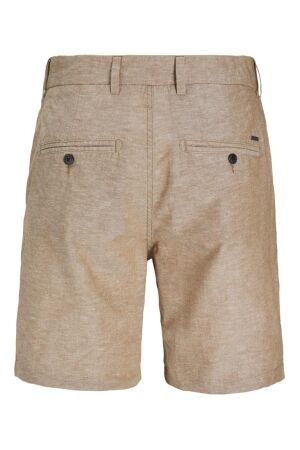Jack & Jones Jack & Jones jpstace jjsummer linen blend short sn 12248627 Korte broeken rubber melange