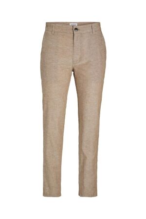 Jack & Jones Jack & Jones jpstace jjsummer linen blend pant sn 12248604 Chino rubber melange
