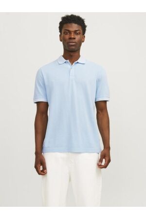 J&J Premium J&J Premium jprbluwilliam wash ss polo sn 12257315 Poloshirts cerulean