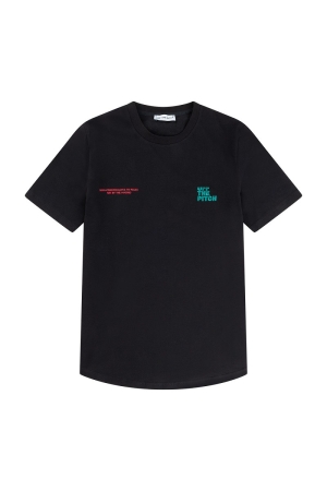 Off the Pitch Off the Pitch otp241070 division slim fit tee Print T-shirts 998 black