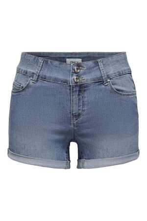 Only Only onlcarmen reg shorts wide wb dnm pim 15243798 Korte broeken light blue denim