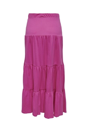 Only Only onlmay life maxi skirt jrs 15226994 raspberry rose