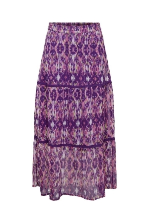 Only Only onlviva life maxi skirt ptm 15314981 purple magic ethnic rebel