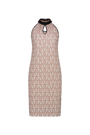 ZIP73 ZIP73 z24/539/01/650 halterjurk all-over Jurk 650 rosé