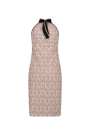 ZIP73 ZIP73 z24/539/01/650 halterjurk all-over Jurk 650 rosé
