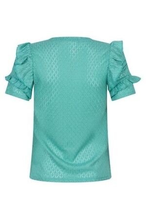 Lofty Manner Lofty Manner pd07 top imani T-shirt Korte mouw 400 blue