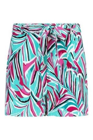Lofty Manner Lofty Manner pd34 short emely Korte broeken 777 palm leaves print