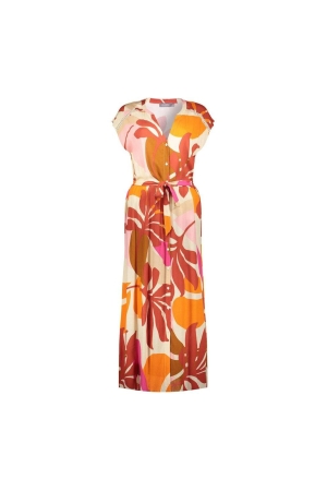 Geisha Geisha dress 47444-20 Jurk 420 pink/stone combi