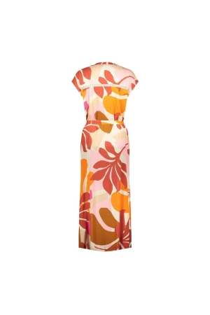 Geisha Geisha dress 47444-20 Jurk 420 pink/stone combi