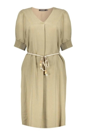 Geisha Geisha dress 47300-10 Jurk 720 sand