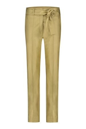 Studio Anneloes Studio Anneloes mita faux leather trousers 09463 Broek 0002 gold