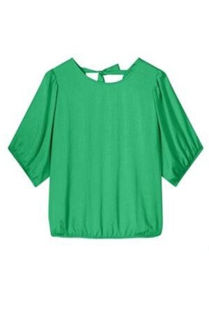 SUMMUM SUMMUM top silky touch 2s3109-11817 T-shirt Korte mouw 610 island green
