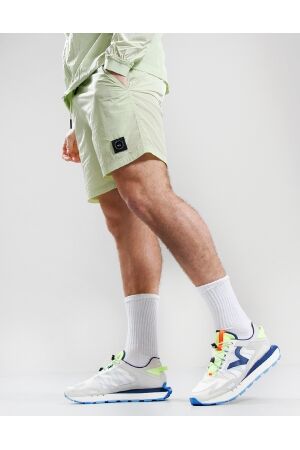 Marshall Artist Marshall Artist msatm10820 krinkle nylon swimshort Zwembroek lime 073