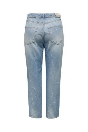 Only Only onlbetty hw straight lb ankle dnm rea771 15290374 Straight leg light blue denim