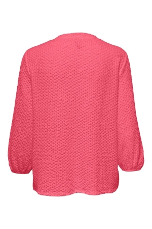 Only Only onlgitta 3/4 top cs jrs 15287194 T-shirt Korte mouw coral paradise