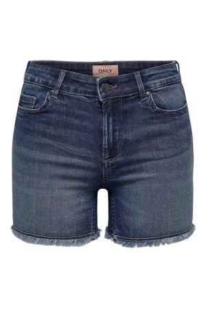 Only Only onlblush mid sk dnm shorts noos 15196303 Korte broeken dark blue denim