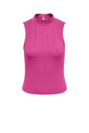 Only Only onlcandy s/l top cs jrs 15325554 Tops en Singlets raspberry rose