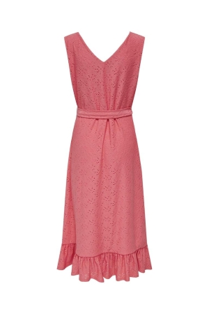 Only Only onlsmilla s/l midi dress cs jrs 15328939 Zomerjurkjes coral paradise