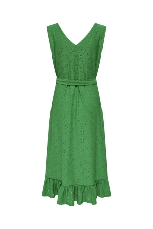 Only Only onlsmilla s/l midi dress cs jrs 15328939 Zomerjurkjes green bee