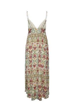 Only Only onlasta life strap vneck ankel dress ptm 15322917 Zomerjurkjes oil green borders paradise