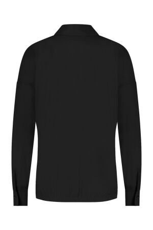 Studio Anneloes Studio Anneloes sanne blouse 09491 T-shirt Lange mouw 9000 black