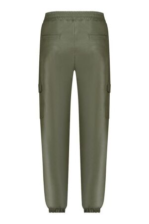 Studio Anneloes Studio Anneloes evi leather cargo trousers 09589 Cargobroeken 8000 earth